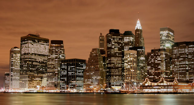 Photo: Skyline at Night